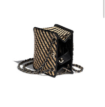 Load image into Gallery viewer, Chanel Raffia Drawstring Bag - Tulerie
