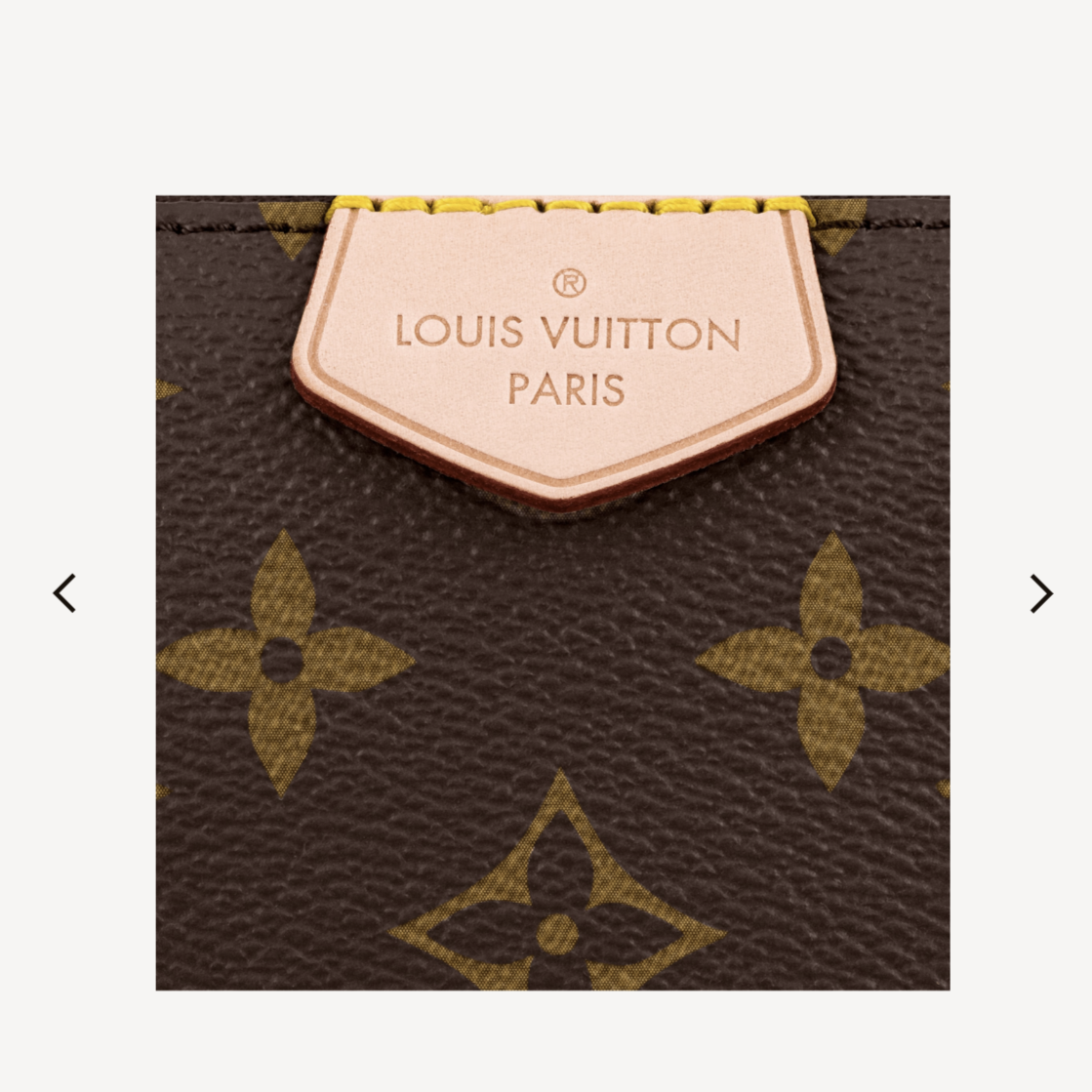 Louis Vuitton Brown, Pattern Print Lurex Monogram Altair Clutch Mini