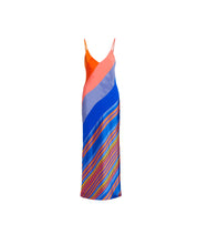 Load image into Gallery viewer, Christopher John Rodgers Bias Stripe Maxi Dress
