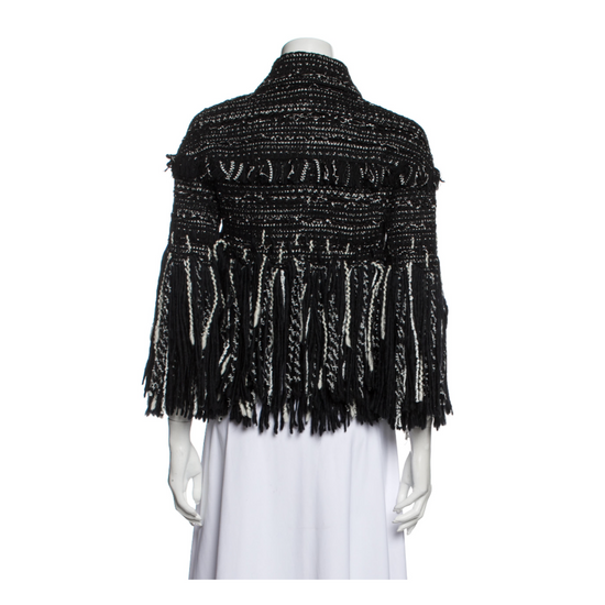 Chanel Fringe Tweed Jacket - Tulerie