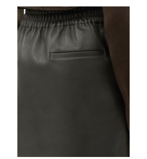 Bottega Veneta Elastic Waist Leather Skirt - Tulerie
