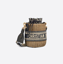 Load image into Gallery viewer, Christian Dior Wicker Bucket Bag
