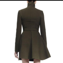 Load image into Gallery viewer, Alexander McQueen Army Green Coat - Tulerie
