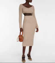 Load image into Gallery viewer, Fendi Mohair Ribbed Skirt

