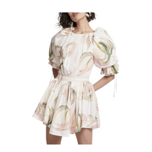Load image into Gallery viewer, Aje Imprint Puff-Sleeve Mini Dress - Tulerie
