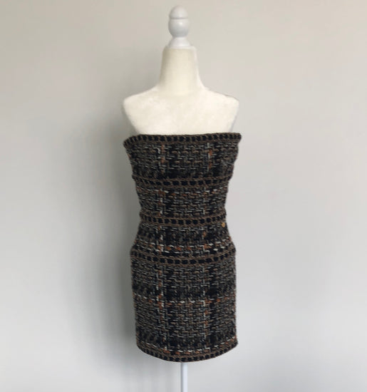Chanel Sleeveless Tweed Mini - Tulerie