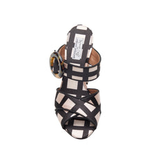 Load image into Gallery viewer, Tabitha Simmons Reyner Checked Neoprene Sandals - Tulerie
