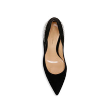 Load image into Gallery viewer, Gianvito Rossi Fringe Suede Point Toe Pumps - Tulerie
