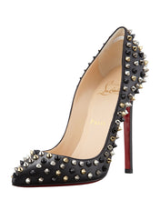 Load image into Gallery viewer, Christian Louboutin Studded Pigalle Pumps - Tulerie
