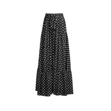 Load image into Gallery viewer, Caroline Constas Polka Dot Maxi Peasant Skirt - Tulerie
