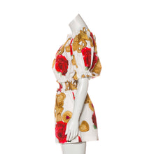 Load image into Gallery viewer, Dolce &amp; Gabbana Printed Off Shoulder Romper - Tulerie
