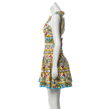 Load image into Gallery viewer, Dolce &amp; Gabbana Majolica Sleeveless Dress - Tulerie
