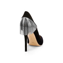Load image into Gallery viewer, Gianvito Rossi Fringe Suede Point Toe Pumps - Tulerie
