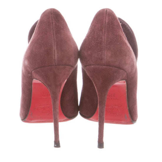 Christian Louboutin Suede Ankle Boots - Tulerie