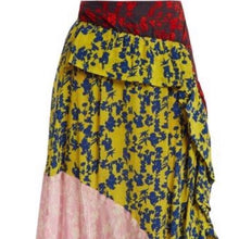 Load image into Gallery viewer, Preen Line Isabelle Asymmetric Midi Skirt - Tulerie
