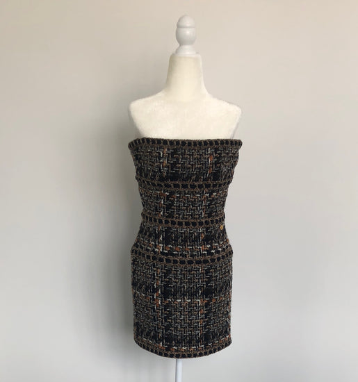 Chanel Sleeveless Tweed Mini - Tulerie
