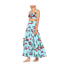 Load image into Gallery viewer, Dolce &amp; Gabbana Cherry Print Maxi Skirt - Tulerie
