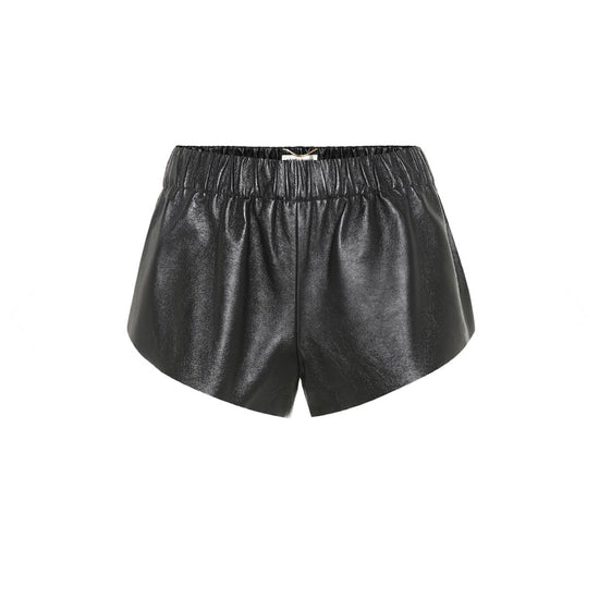 Saint Laurent Leather Shorts - Tulerie