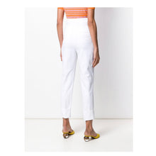 Load image into Gallery viewer, Sara Battaglia High Waisted Cropped Trousers - Tulerie
