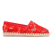 Load image into Gallery viewer, Valentino Lace Espadrilles - Tulerie
